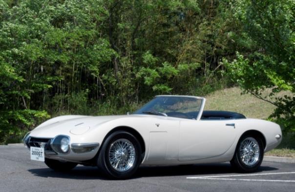 Toyota 2000 GT aus dem James-Bond-Film „Man lebt nur zweimal“ (1967).  Foto: Toyota